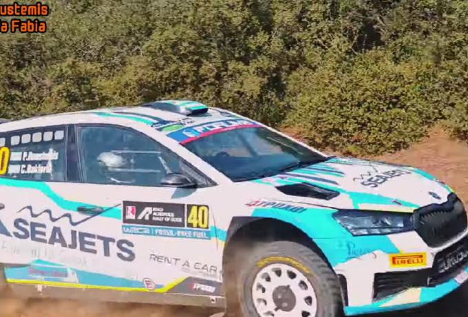 Rally Acropolis | O Παναγιώτης Ρουστέμης στην 15η θέση της Γενικής Κατάταξης και 1ος από όλους τους Έλληνες οδηγούς